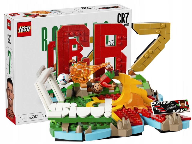 LEGO EDITIONS 43012 CRISTIANO RONALDO Futbolo akimirkos, futbolas