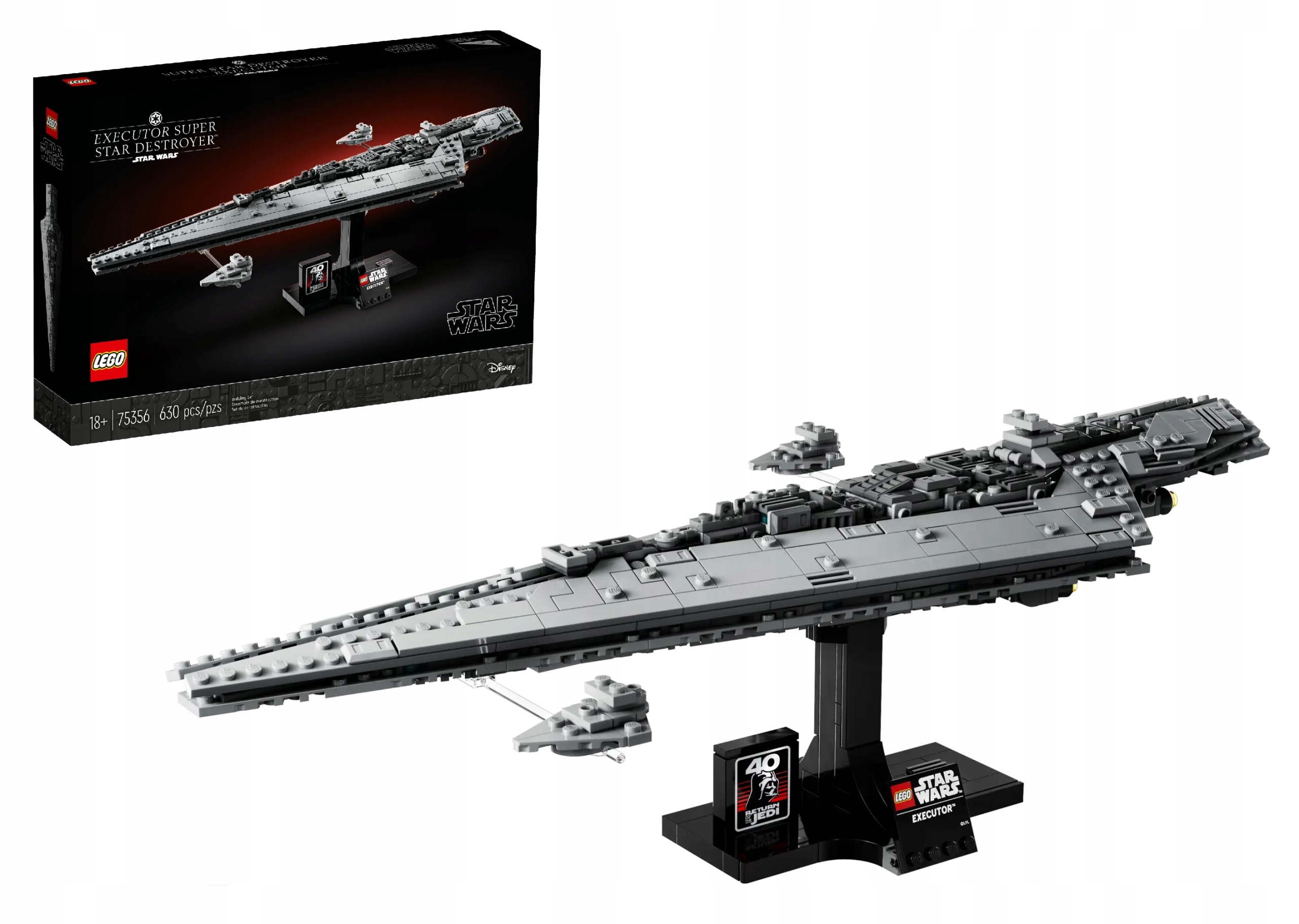 LEGO Star Wars kaladėlės 75356 Vykdytojų klasės žvaigždžių naikintojas