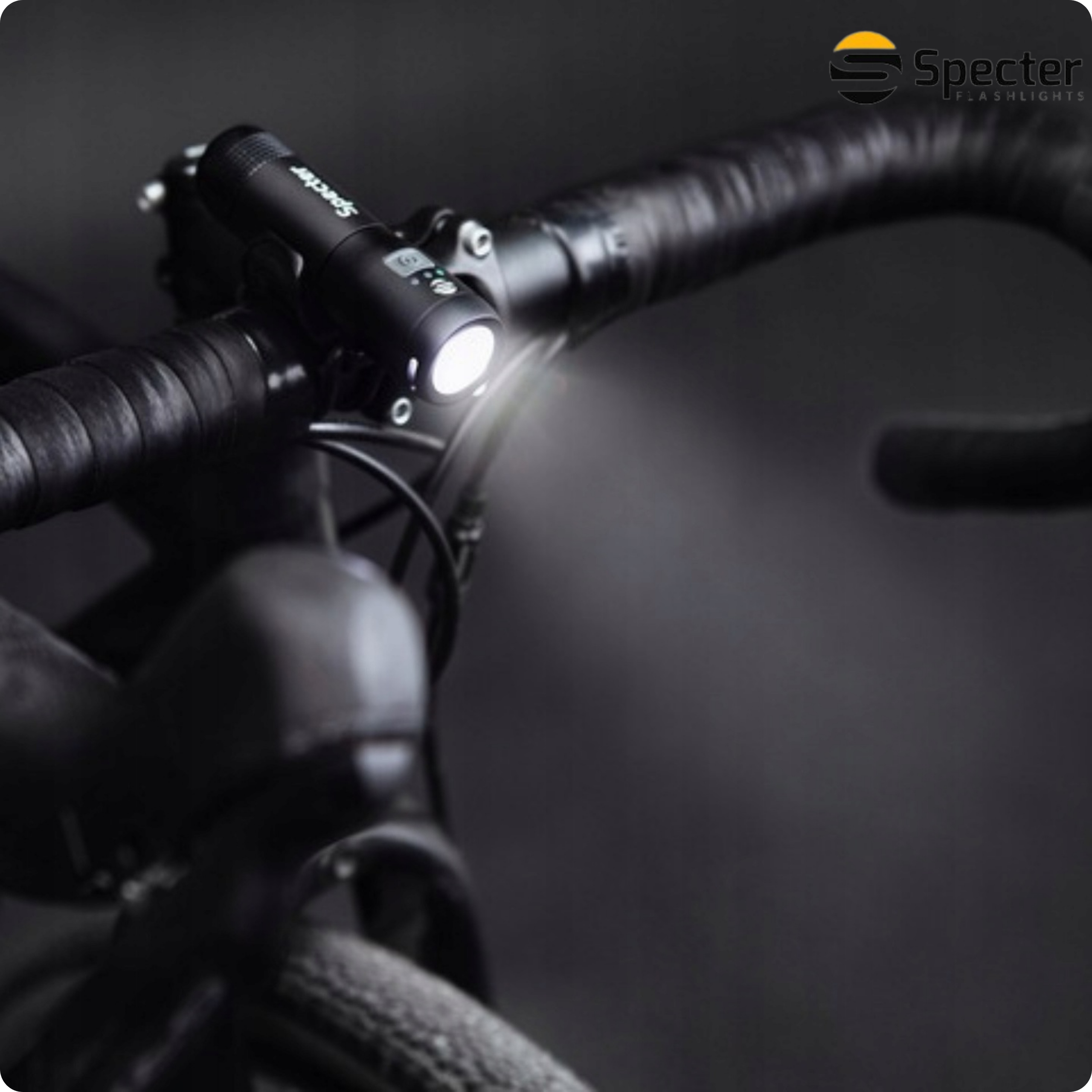 LED dviračio žibintas 600 LM USB vandeniui atsparus žibintas dviračiui