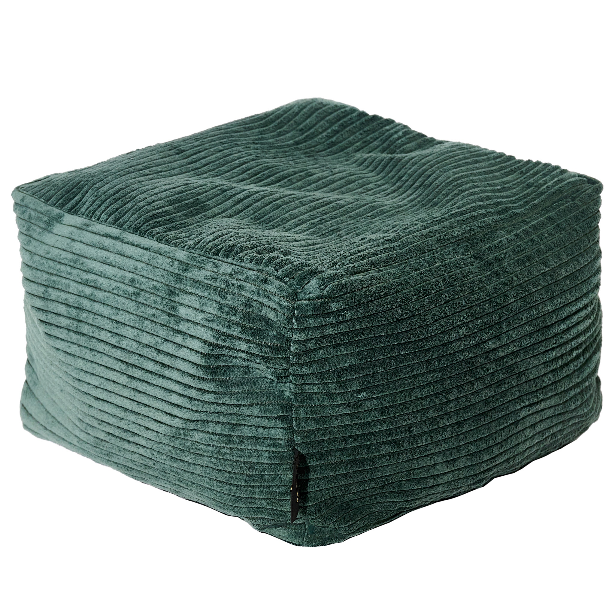 MODERNUS PUFF POUF SEAT 40 CM Kvadratas SVETAINEI MINKŠTAS PĖDŲ ATRAŠTAS