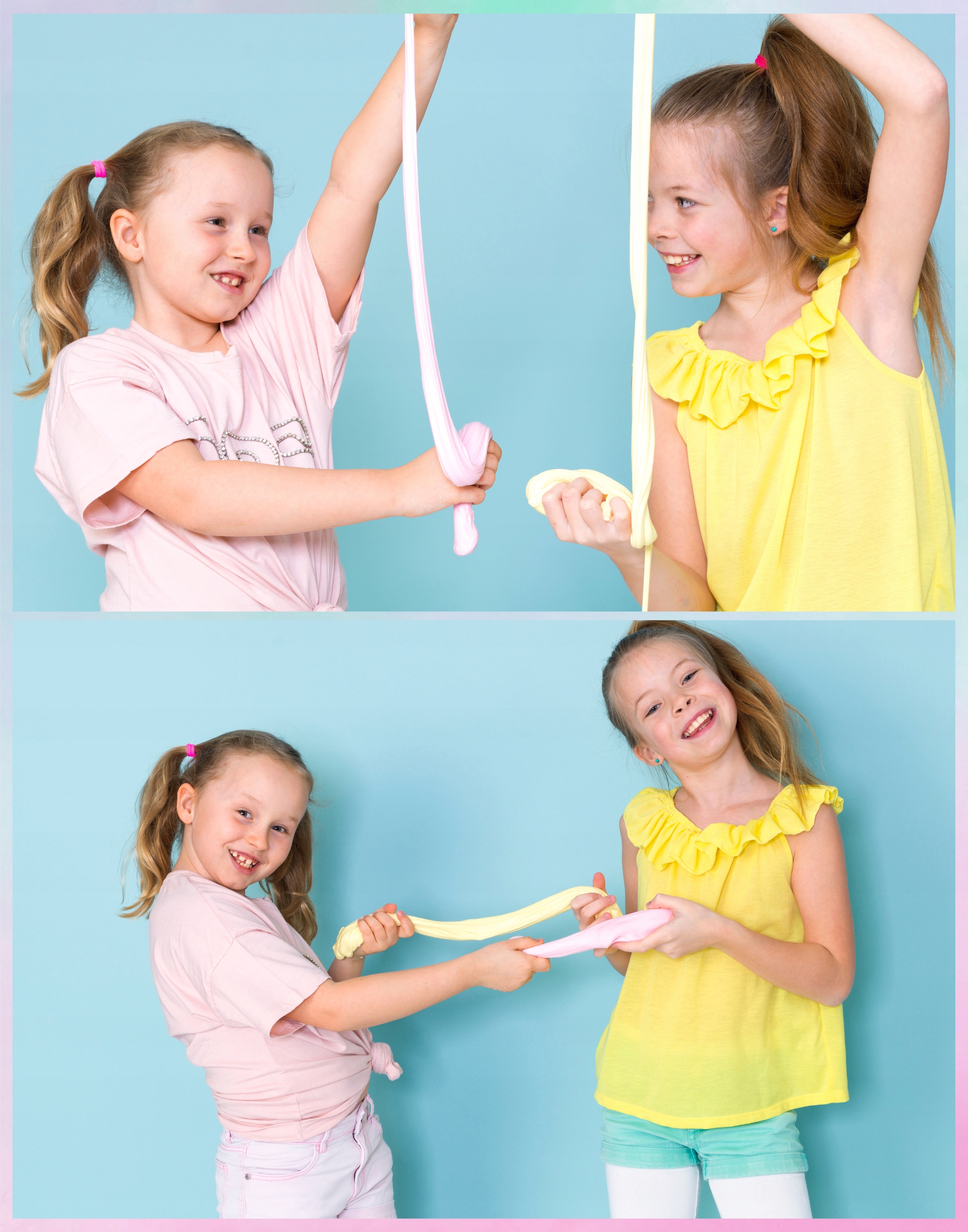 DIDELIS SLIME RINKINYS, SLIMŲ GAMYBAI VAIKAMS PLASTIKOS PASTA 120in1