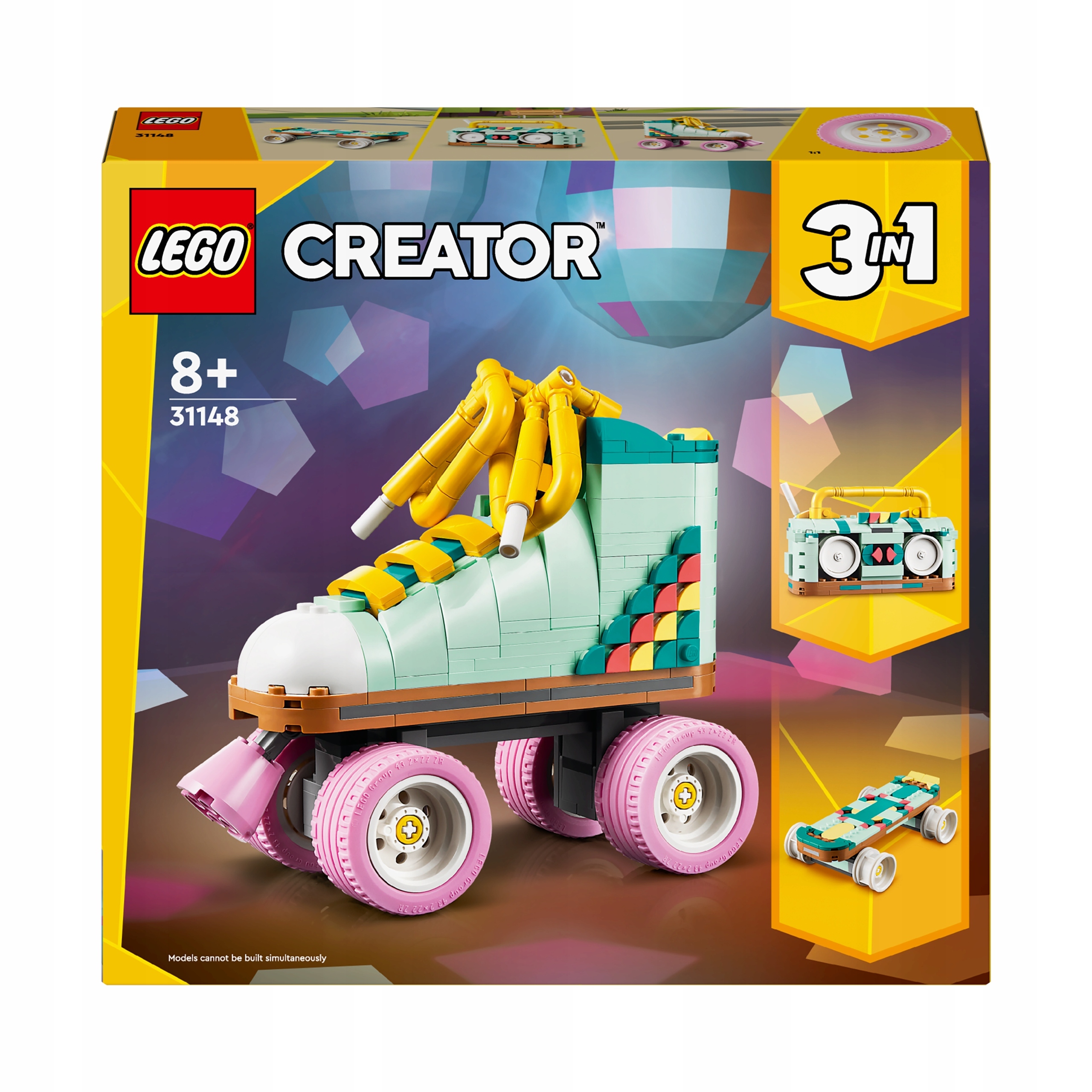Lego Creator 31148 3 in 1 retro ro skritulys dovanai