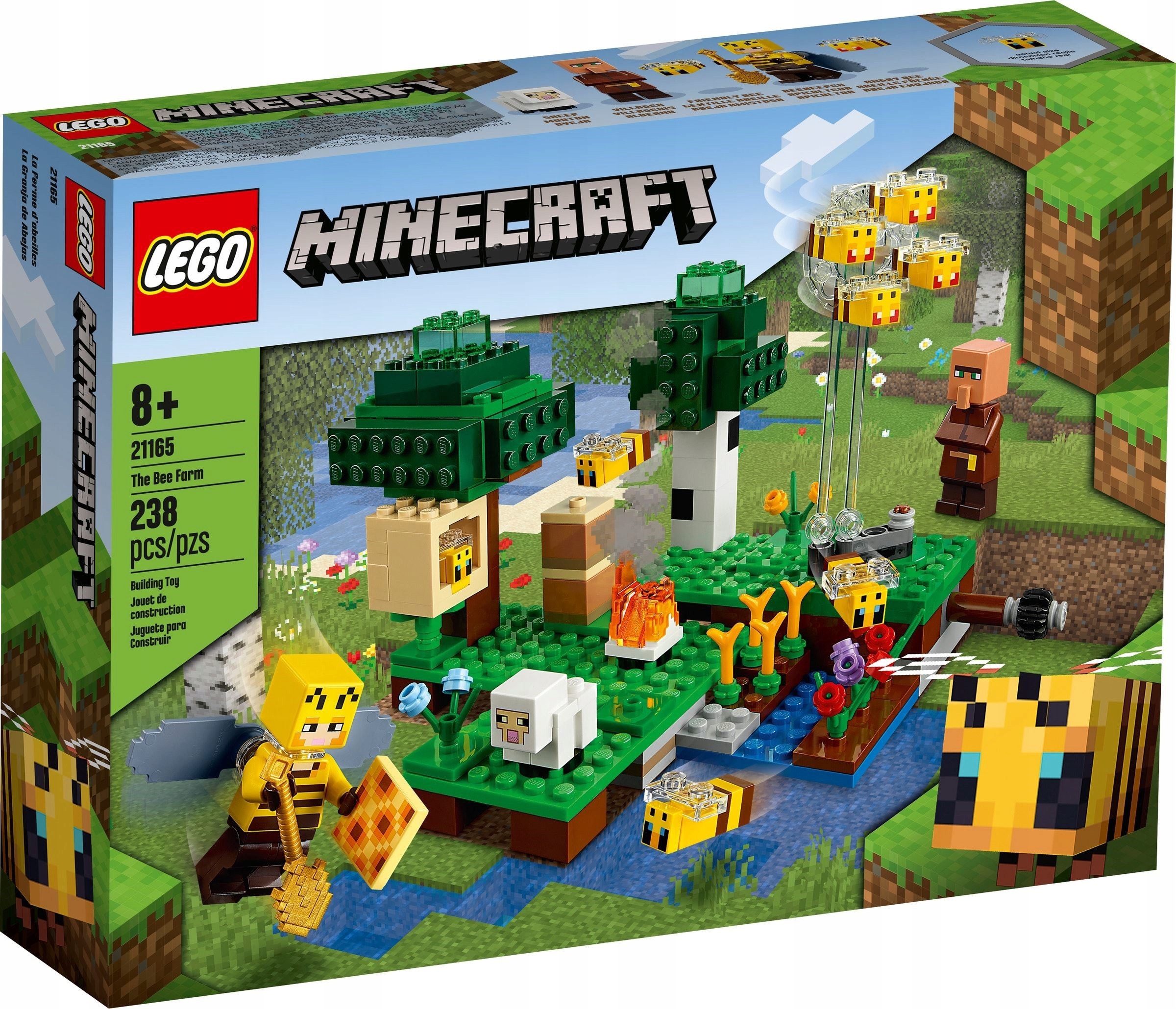 LEGO Minecraft 21165 bičių ūkis