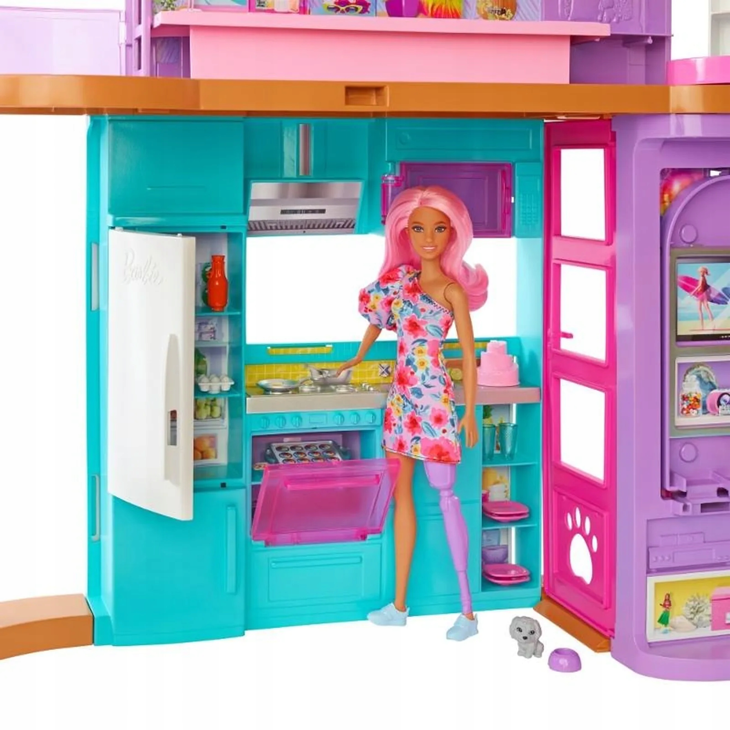 Barbie atostogų lėlių namas HCD50