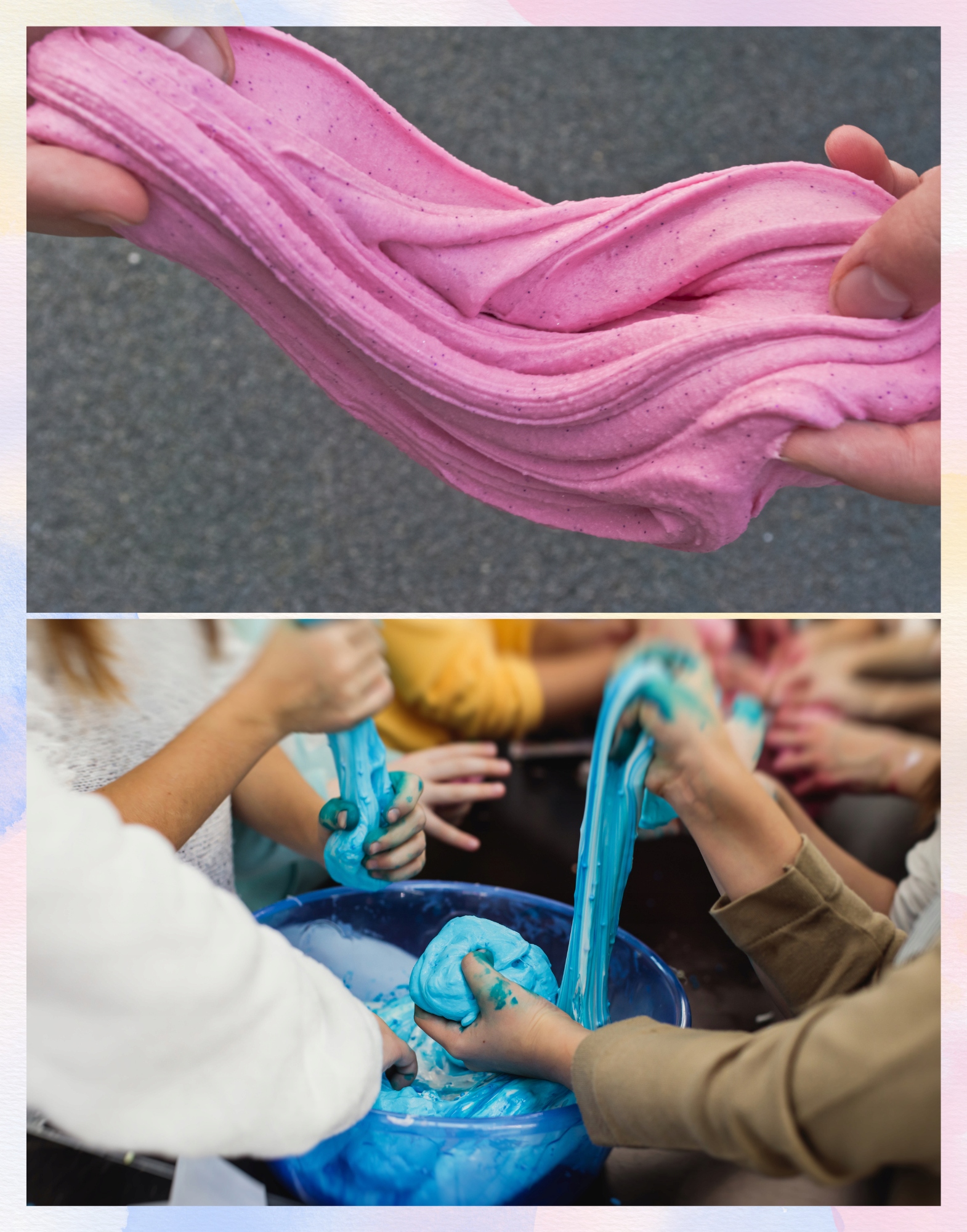 DIDELIS SLIME RINKINYS, SLIMŲ GAMYBAI VAIKAMS PLASTIKOS PASTA 126in1