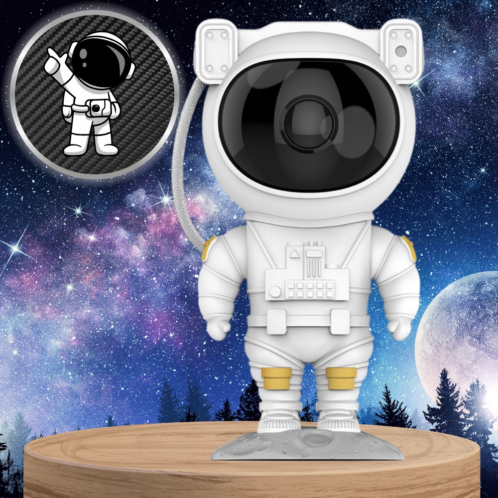 ROHSEL astronauto žvaigždžių projektorius 4 gen