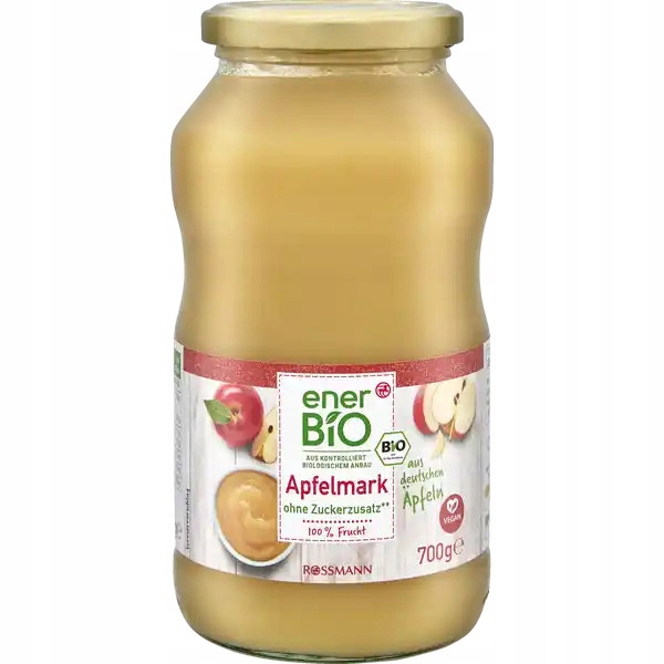 Enero natūralus obuolių natakas be cukraus 700g bio