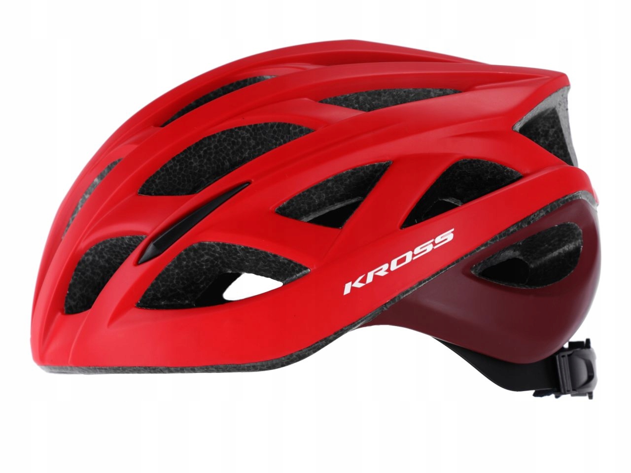 Kross Vincitore 038MRD dviračio šalmas raudonas 54-58 cm M