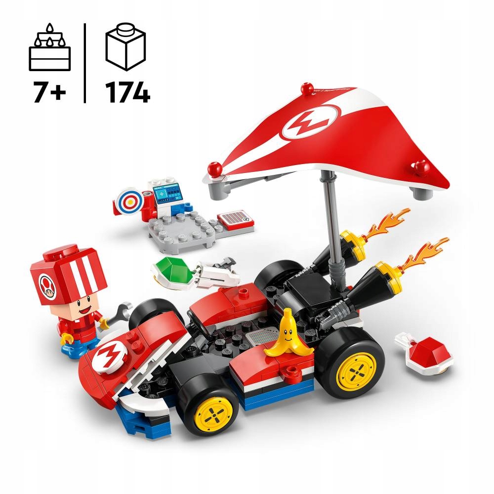 Lego Super Mario 72032 Mario Kart standartinis karts