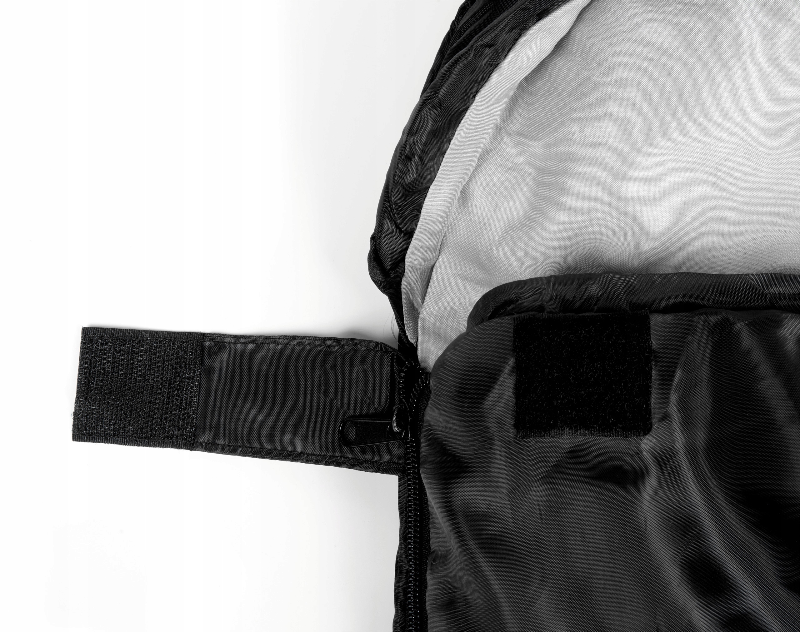 TURISTINIS MIEGMEŠIS SU gobtuvu PAlapinės antklodė, JUODAS 2IN1 210cm MONTESSA