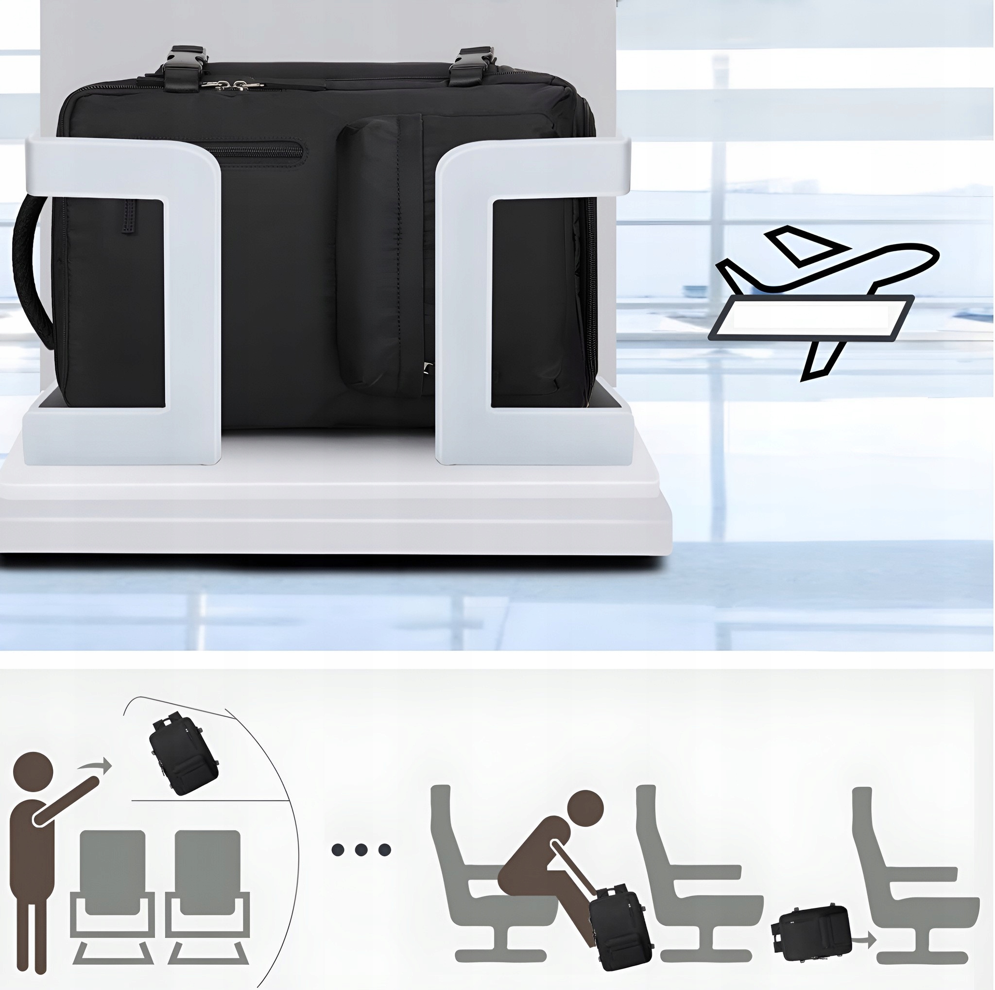 Zzato Zorganizowany Dom kelioninis plecakas Ryanair 40x20x25