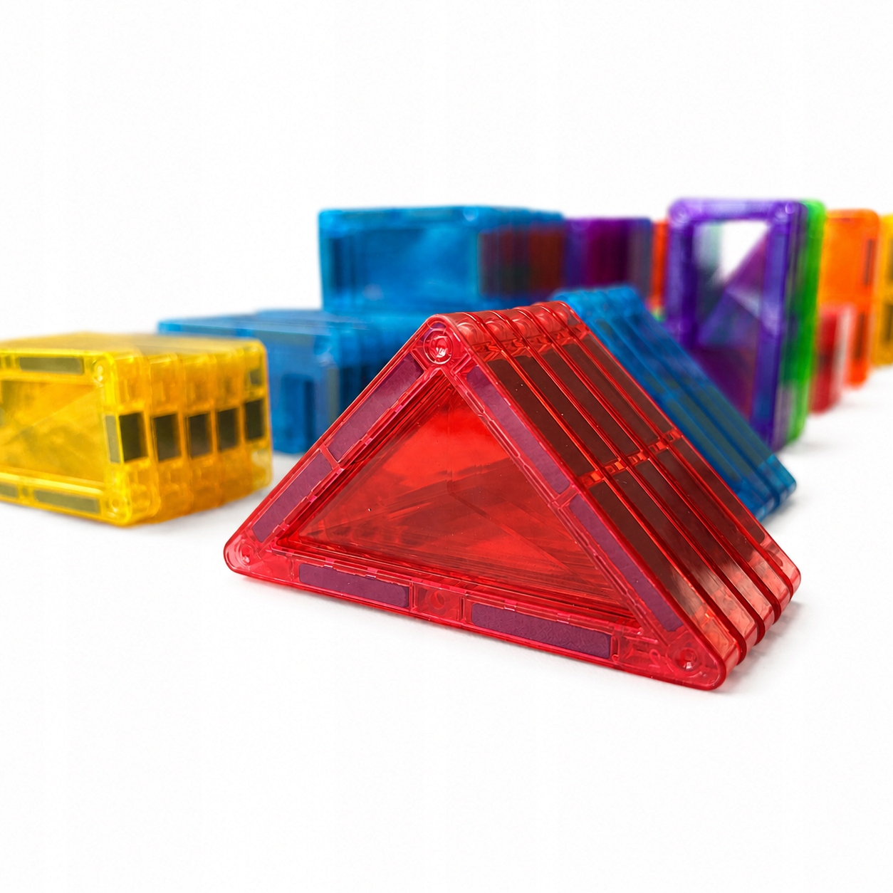 EDUCATIONAL statybiniai blokeliai 98 vnt MAGNETIC Diamond Large