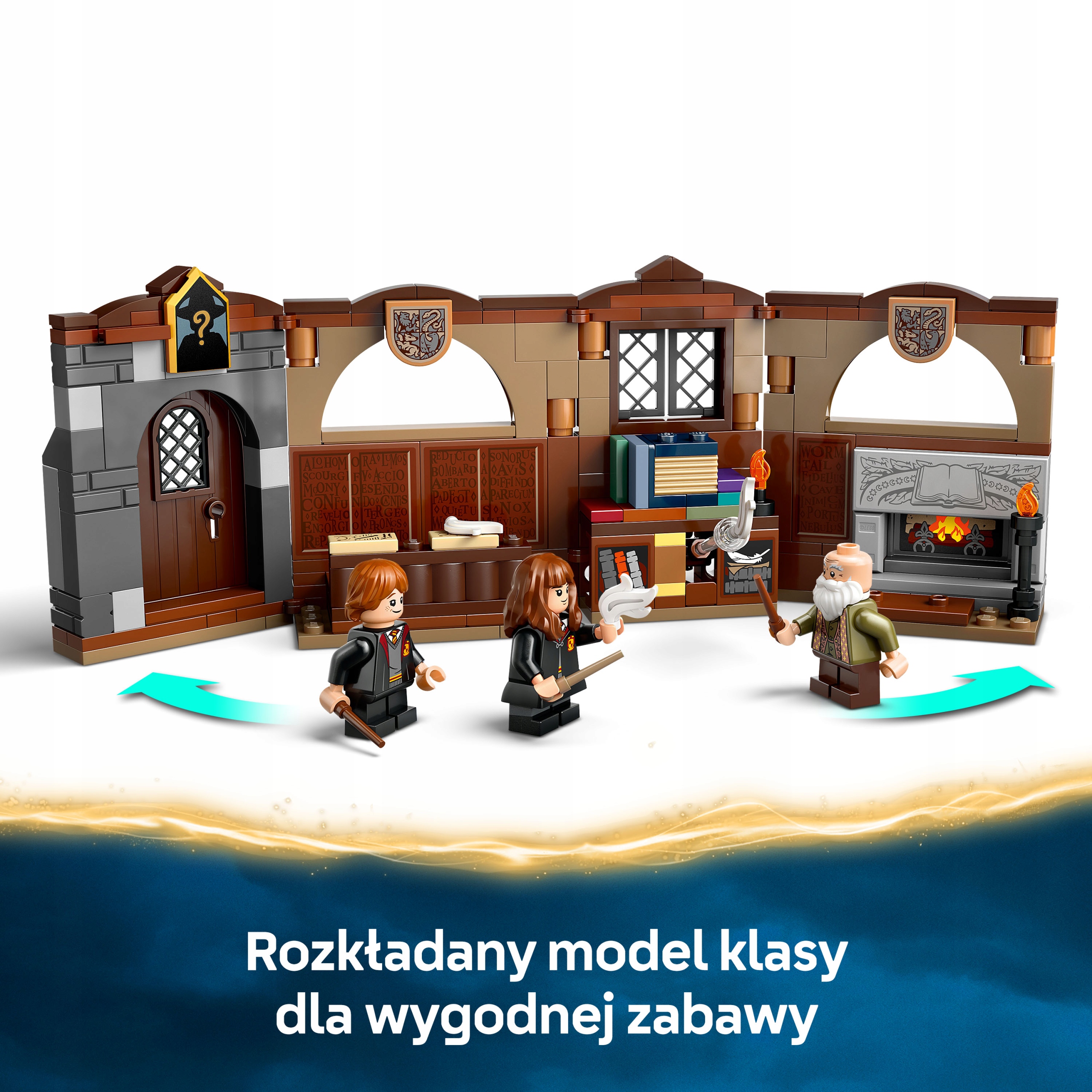 LEGO Harry Potter Hogvarto pilis 76442 užburtu pamokos