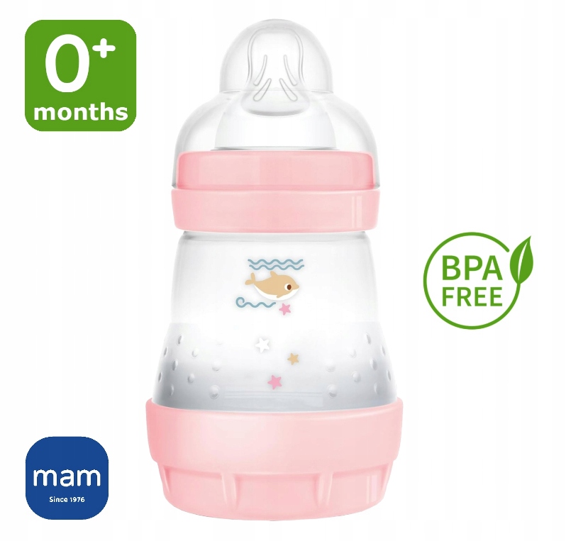 Mam anti colic butelka 160 ml nuo 0+ naujagimius
