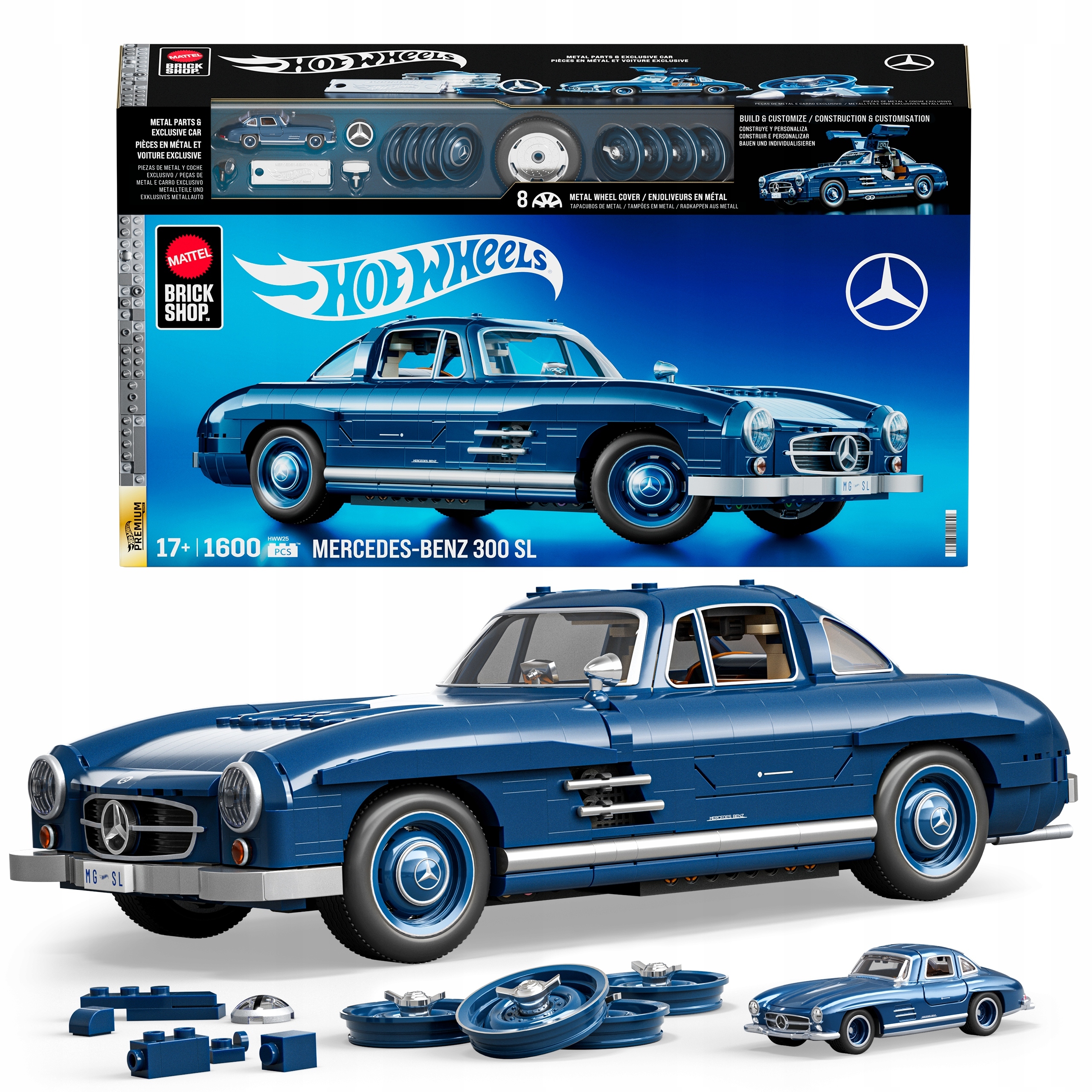 Mattel Hot Wheels Mercedes-Benz 300 SL HWW25