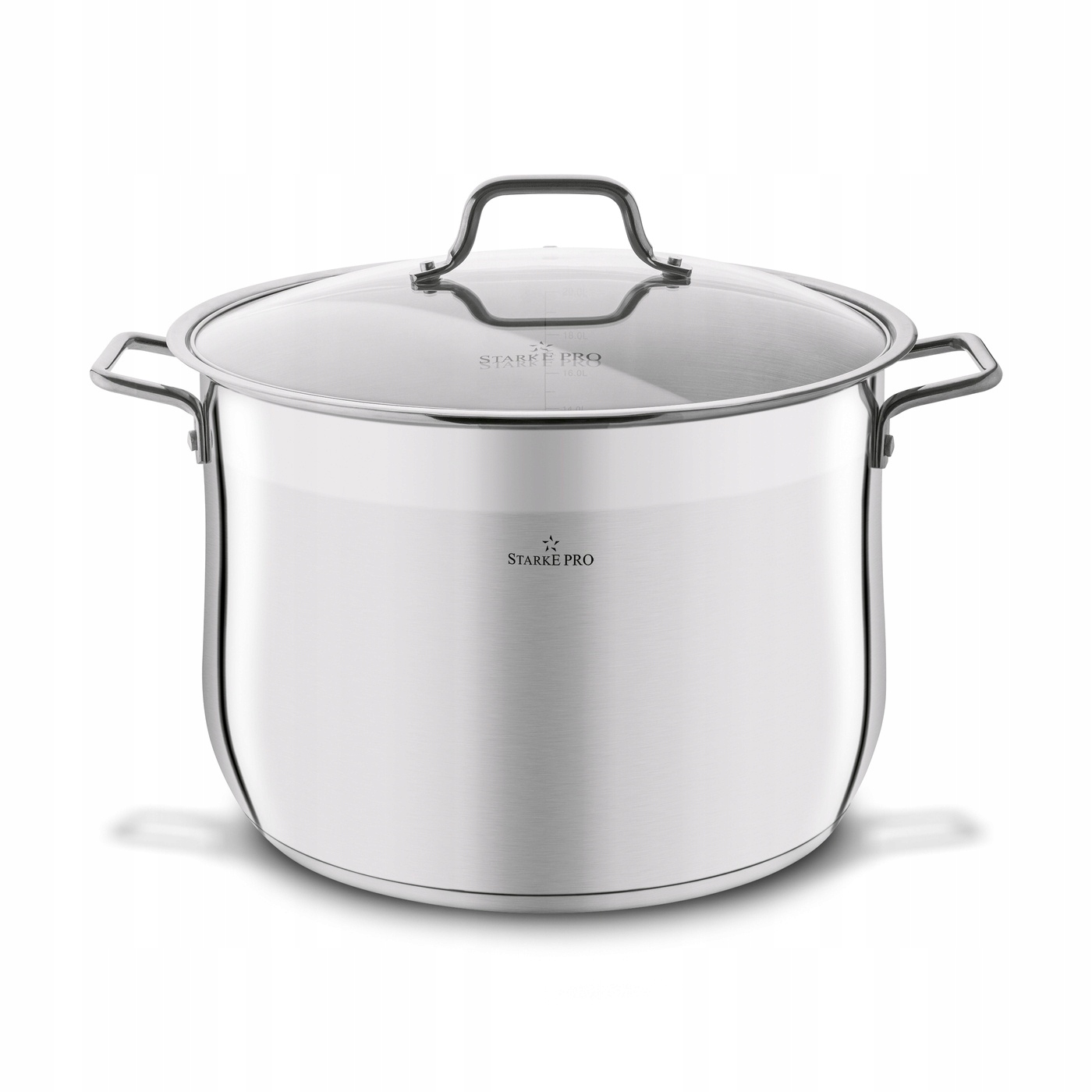 Gastronominis PUODAS, DANGINIS, INDUKCINIS, dujos Starke Pro Premio Alto II 22,2L