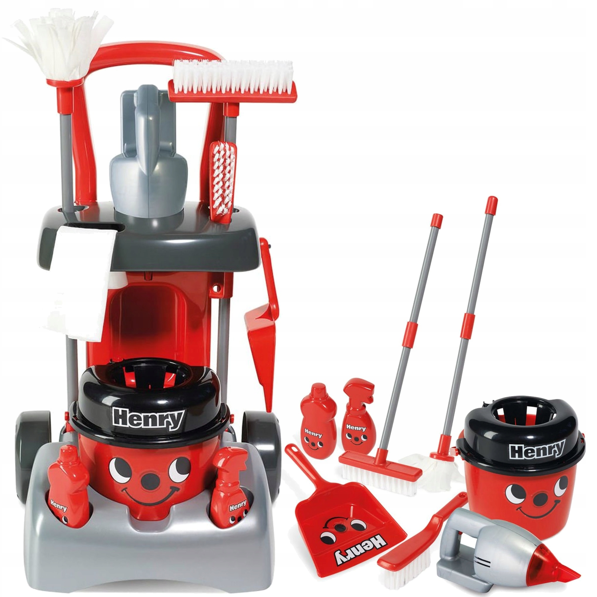 CLEANING CARRY DIDELIS RINKINYS HENRY DULKIŲ VALYTUVAS MOP BACKET CASDON 52 CM