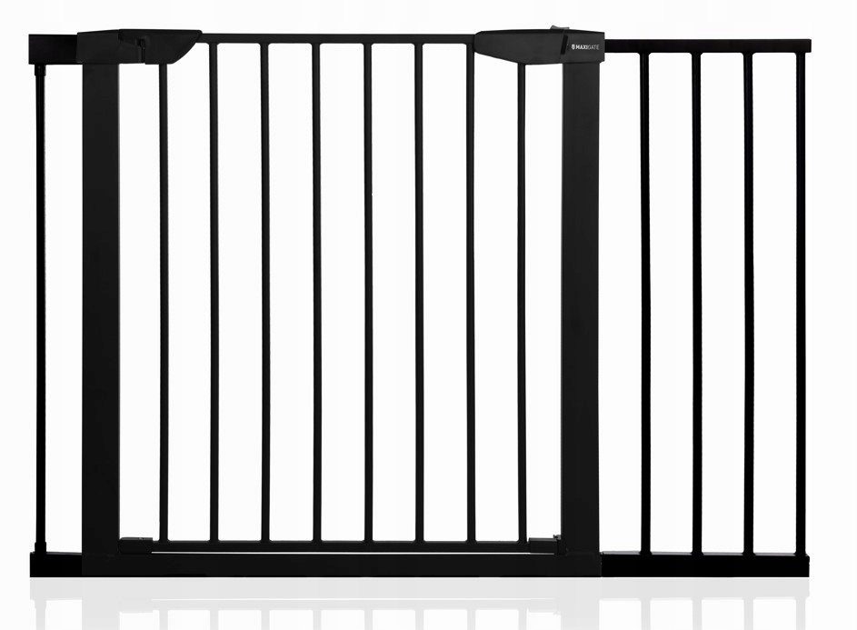 Maxigate apsauginė barjera schodams 103-110 cm juoda