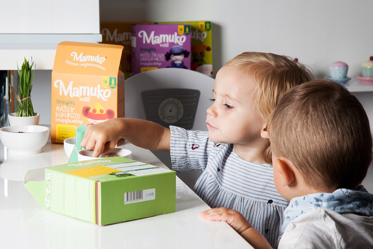 Lengva grikių košė iš ekologiškų ES ūkių Natural Mamuko 4m+