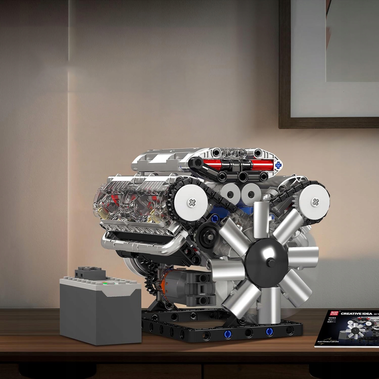 Bedee V8 variklis, mechaninis konstruktorius
