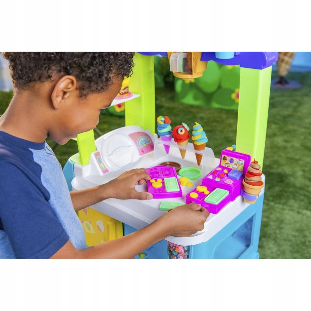 Hasbro Play-Doh ledų parduotuvė su 25 priedais
