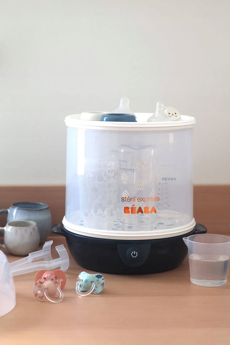 Beaba 2in1 Night Blue garo sterilizatorius