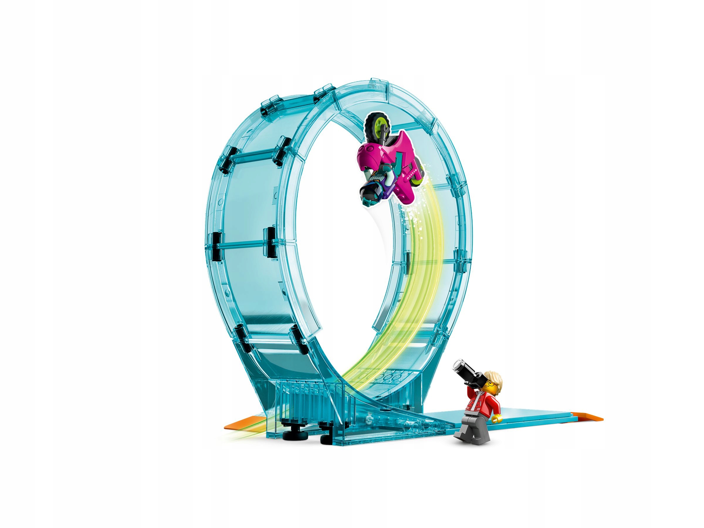 „LEGO Bricks Extreme Stunt Challenge“, 385 vienetai, PAKUOTĖS APRAŠYMAS