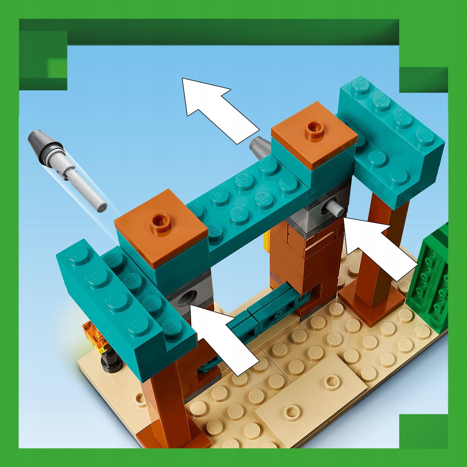 LEGO Minecraft Desert Illager Patrol 21267