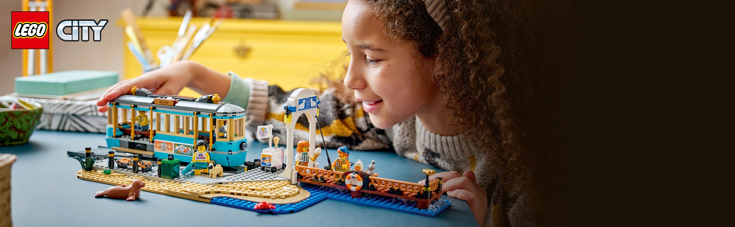 LEGO City 60506 tramvajus prie paplūdimio