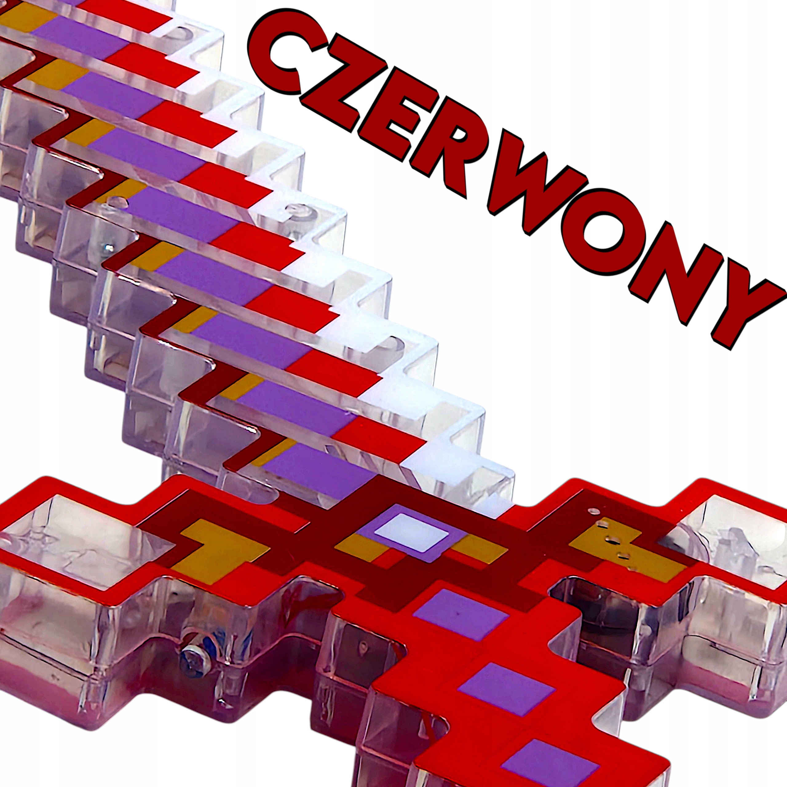 Miecz świetlny Minecraft diamentowy 66 cm