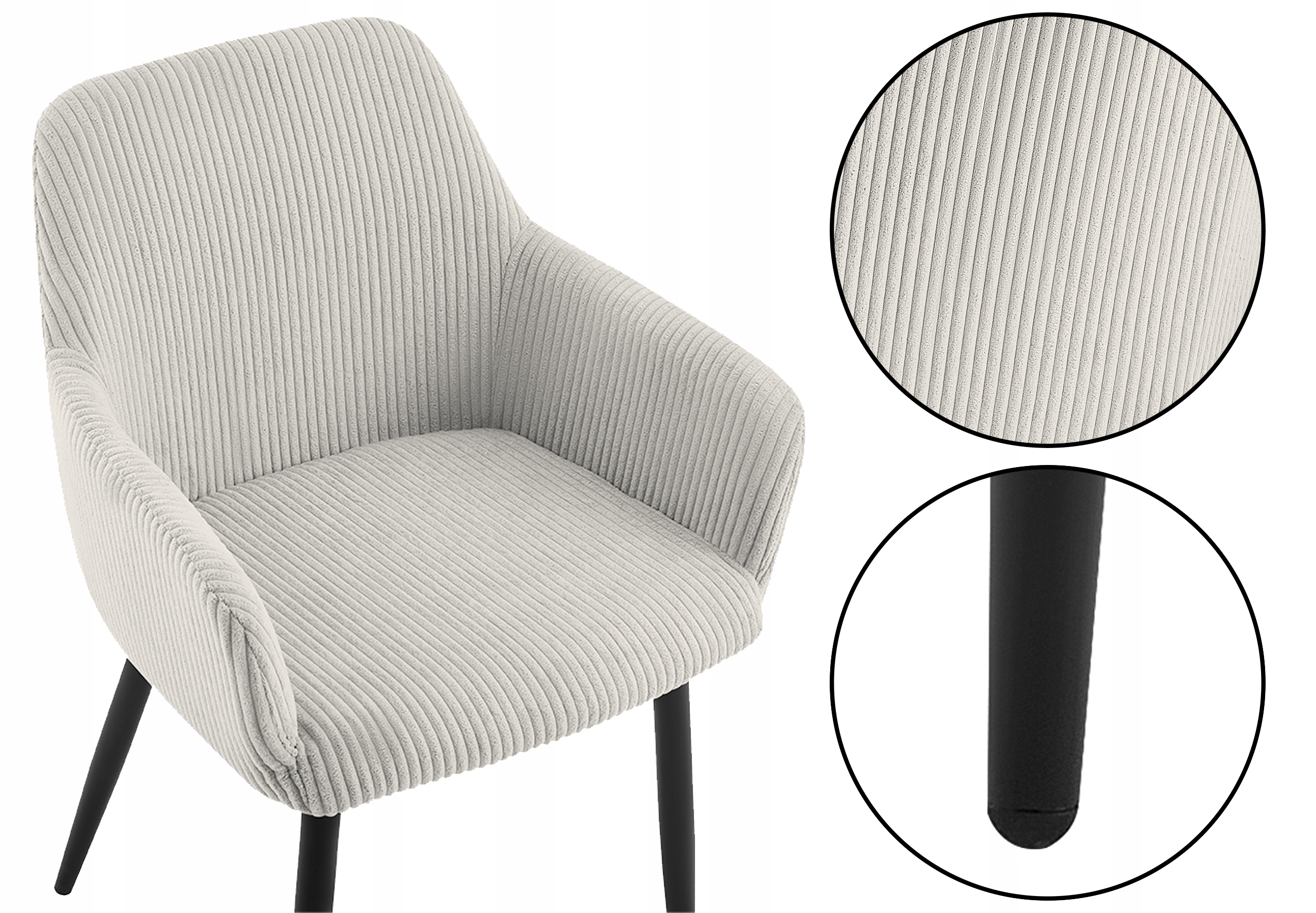 ŠIUOLAIKINĖ STILINGA KĖDĖ VIRTUVĖ VALGOMAS SVETAINE KT206 LOTTA Velvetas TAUPE