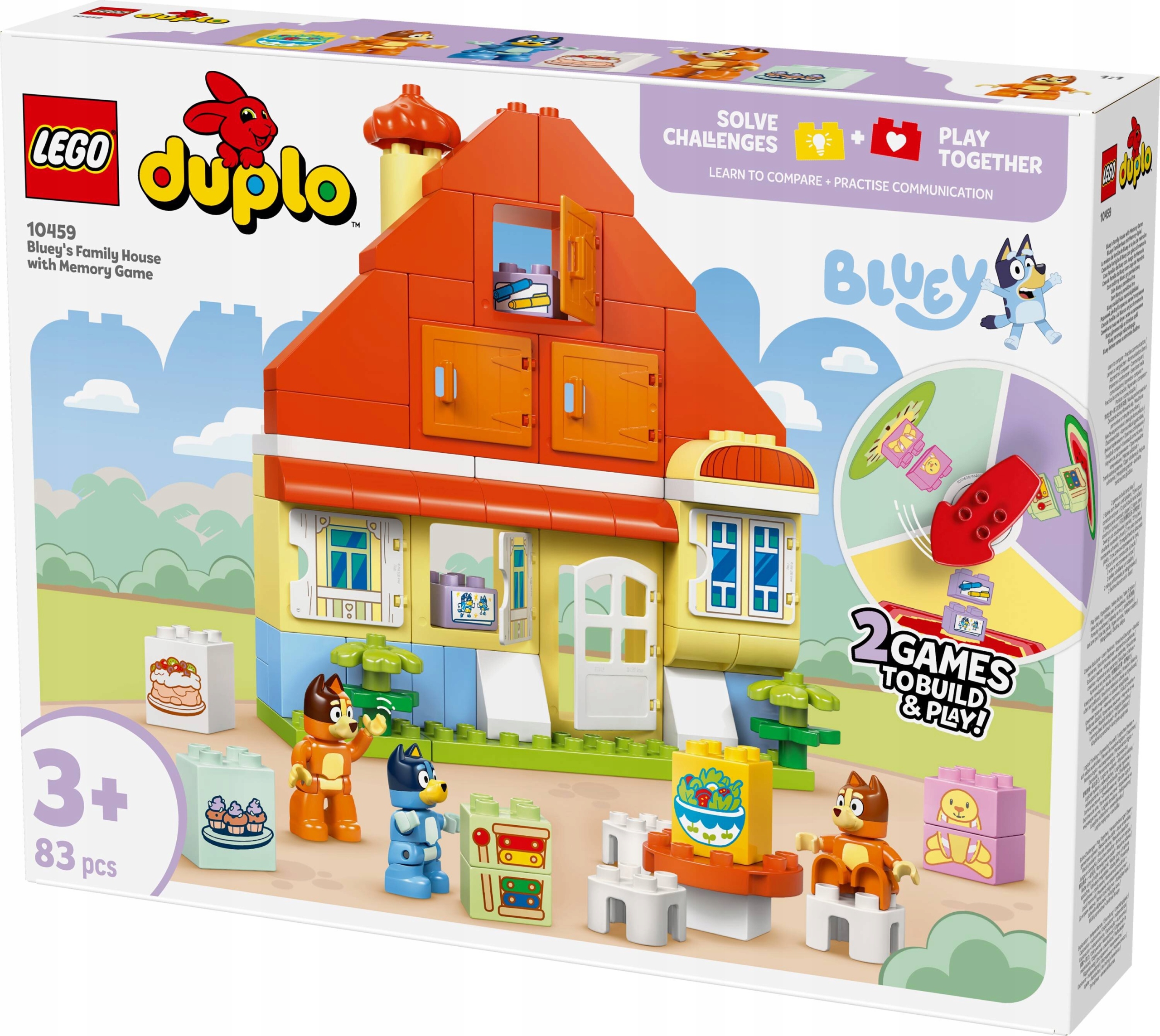 LEGO DUPLO Bluey šeimos namas, 10459
