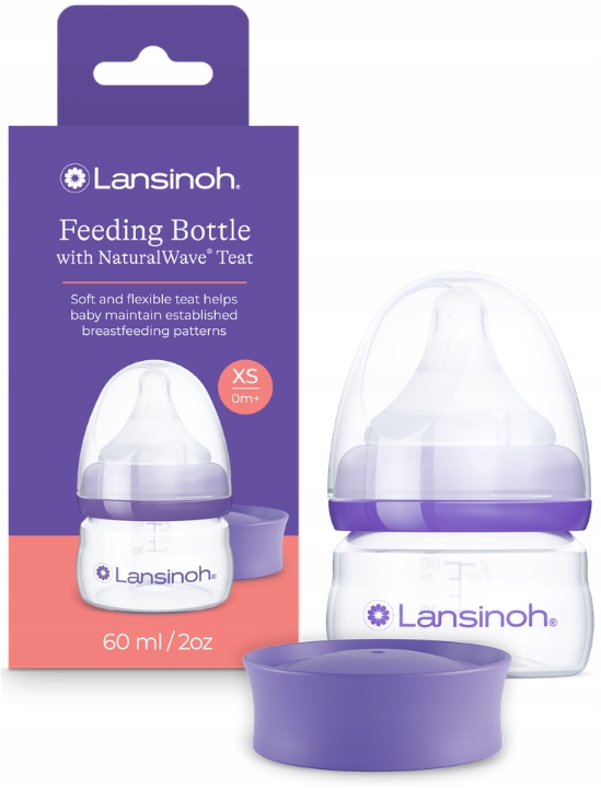 Lansinoh butelka do karmienia 160ml zestaw