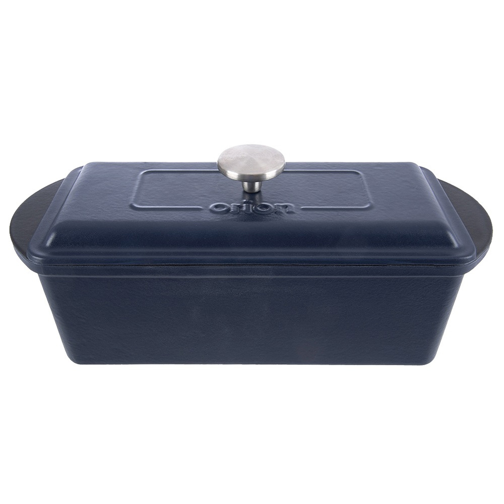 KETINĖ 35X14X11CM 3L KETAUS JUODAS SU DANGIU DUONAI