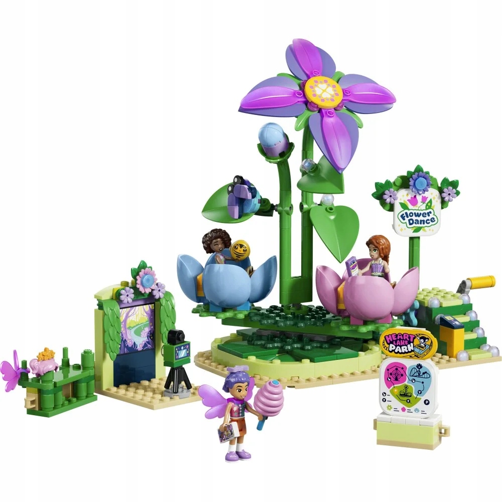 Lego Friends fėėrinė karuselė su gėlėmis 42702