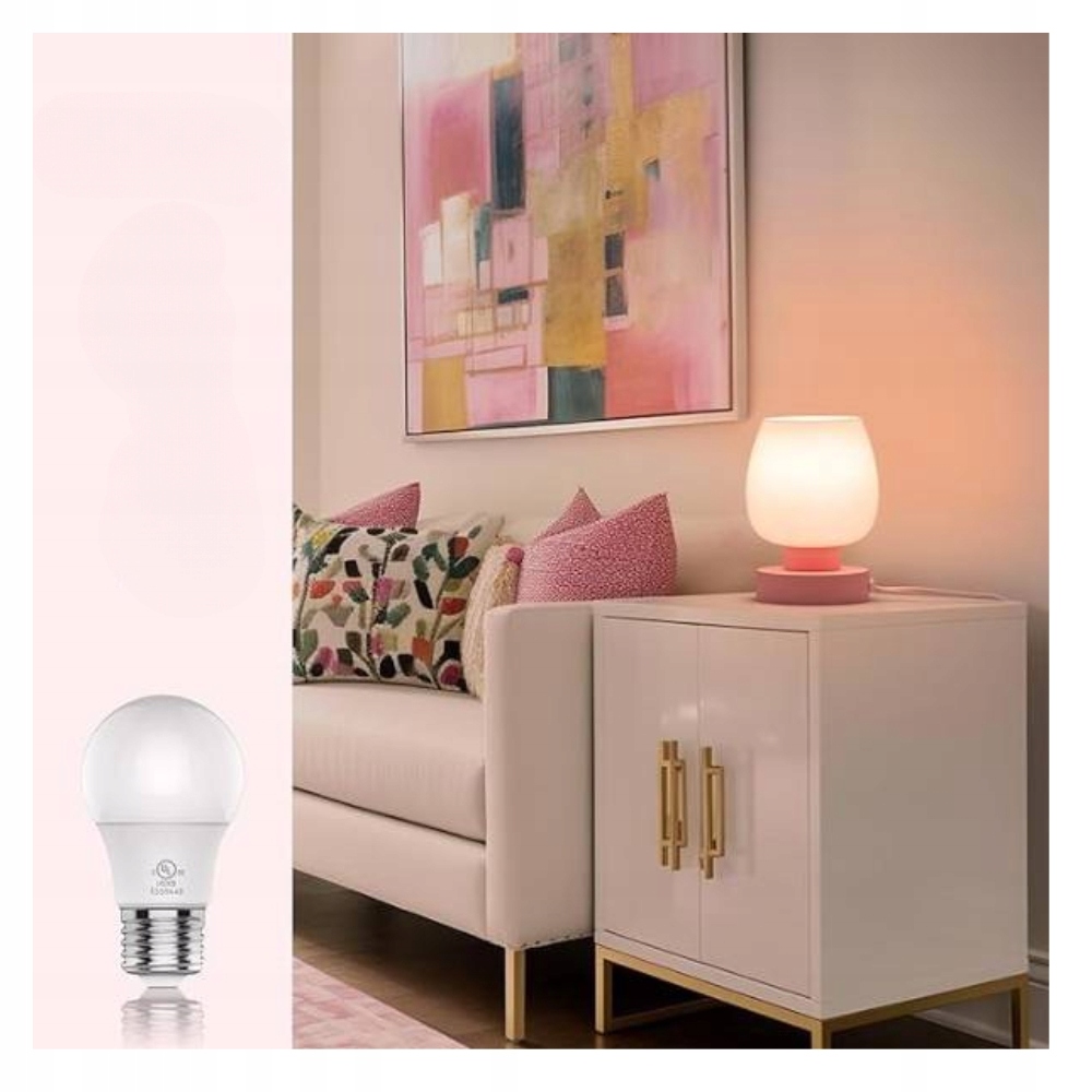 ONEWISH 2 LIETIMŲ NAKTINIŲ LEMPŲ RINKINYS + 2 E27 LED LEMPUTĖS