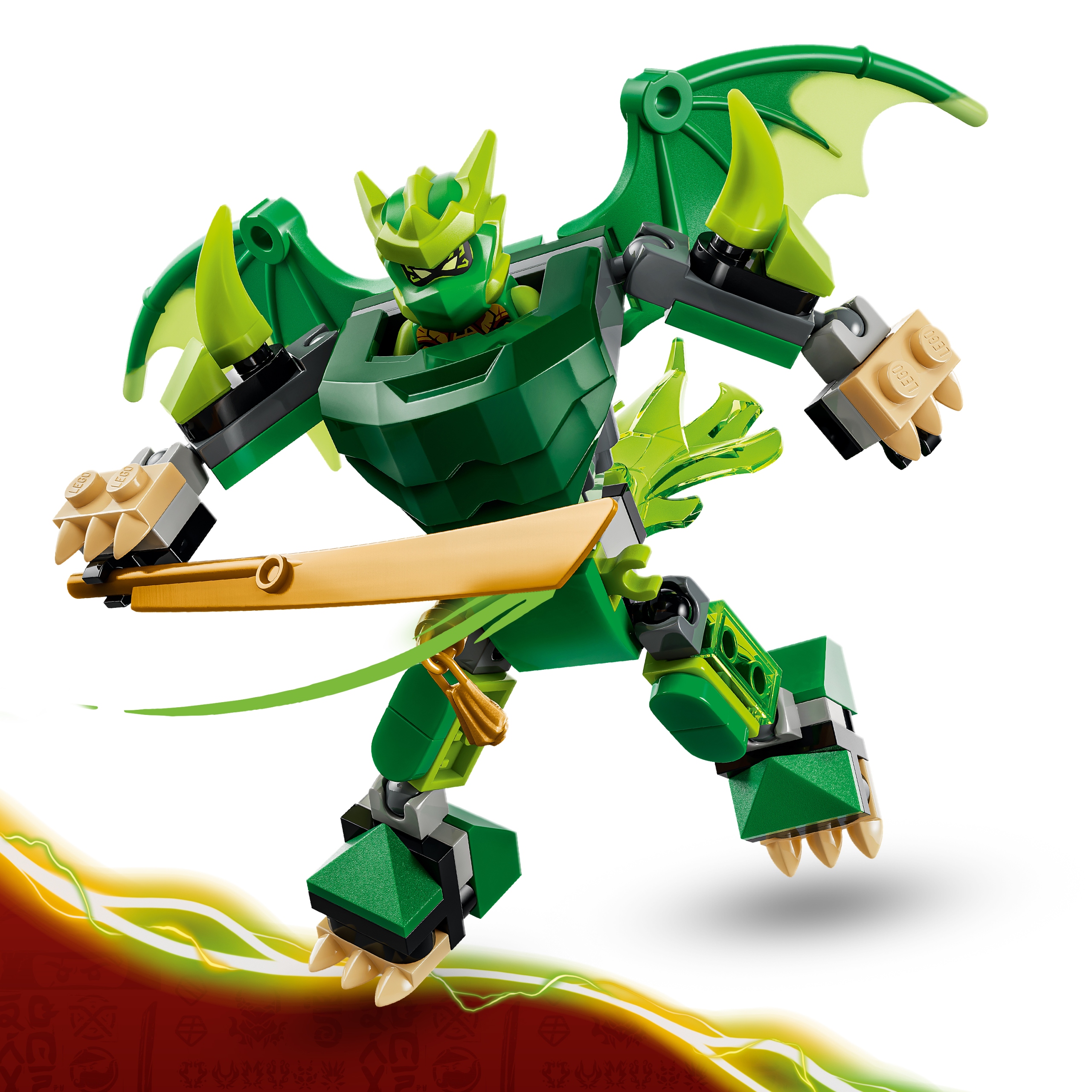 LEGO Ninjago Lloyd smaugų mech 71862