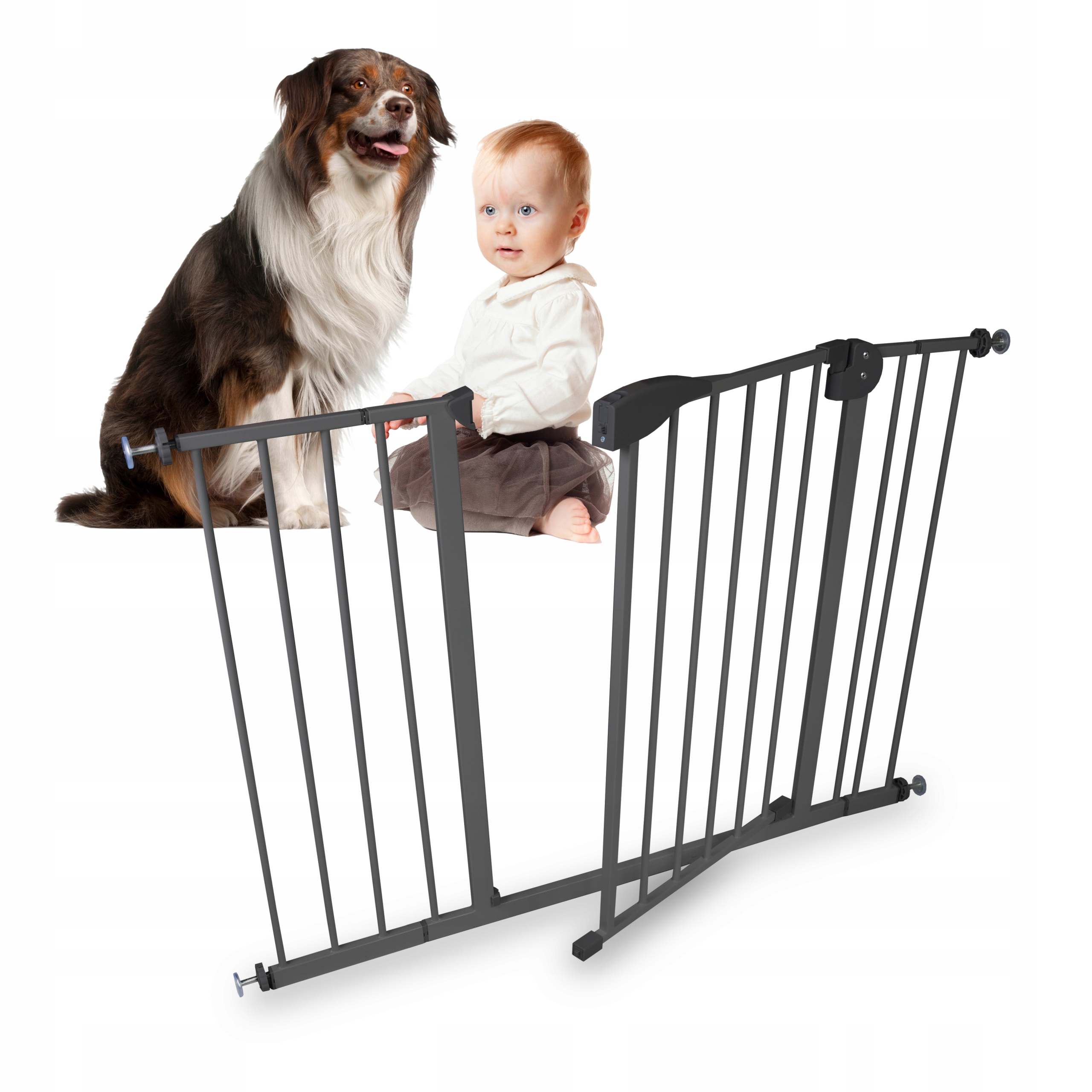 Apsauginė barjera laiptams ir durims 75-95cm