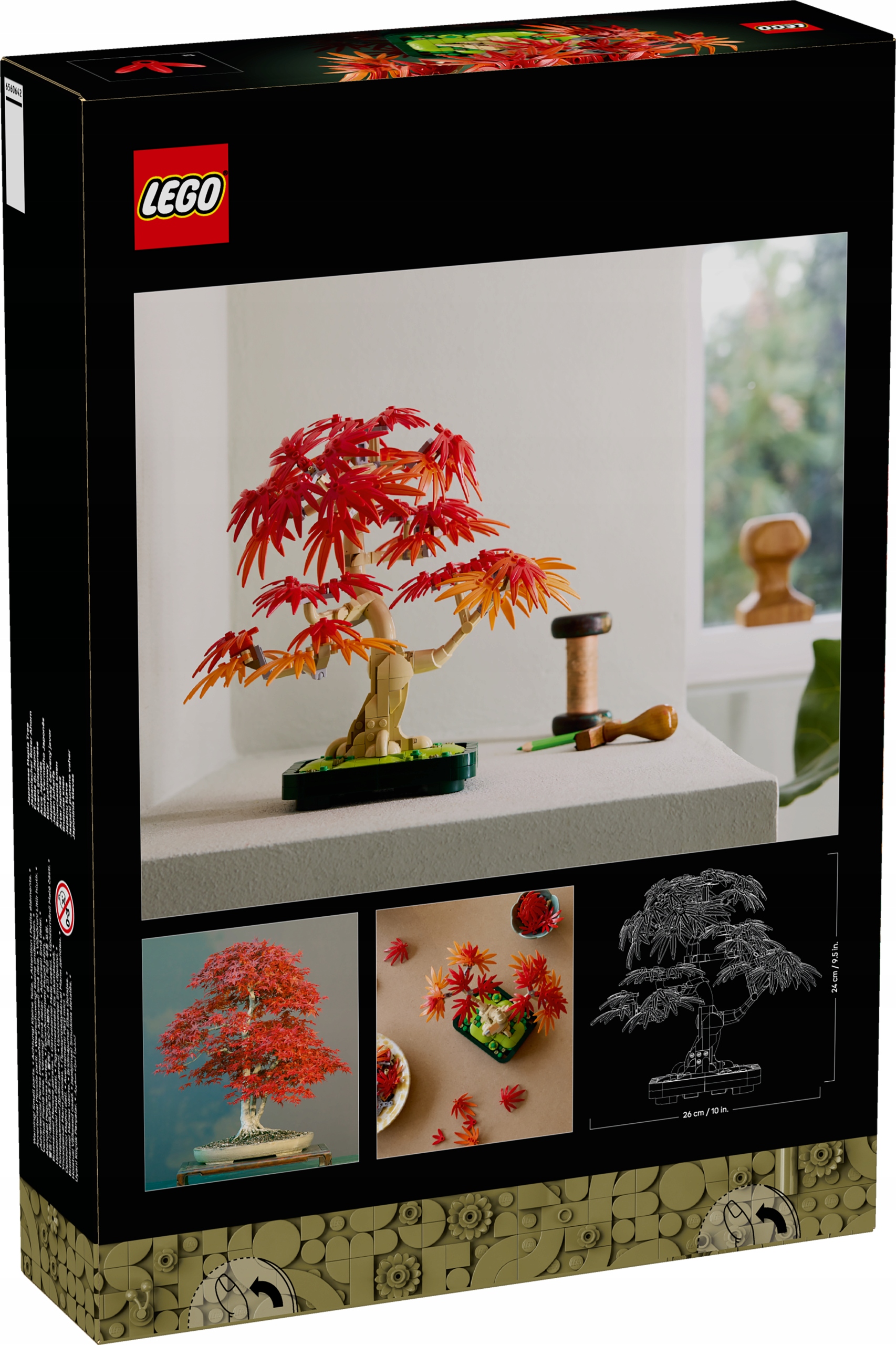 LEGO ICONS 10348 PALM MAPLE BONSAI, kaladėlių rinkinys +18 m.