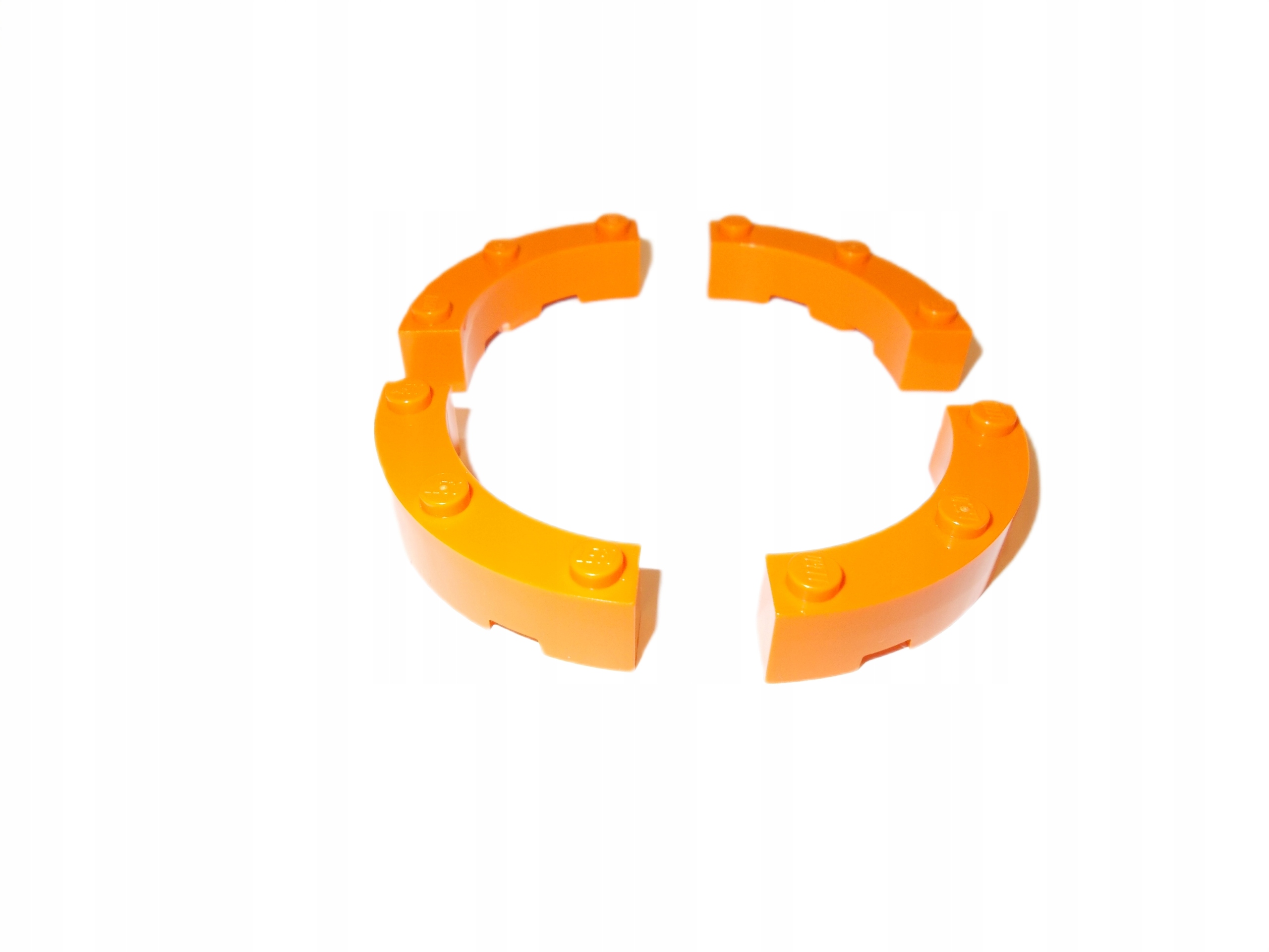 Lego sijos 3 pintų oranžinės spalvos