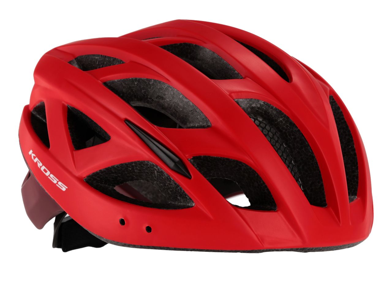 Kross Vincitore 038MRD dviračio šalmas raudonas 54-58 cm M