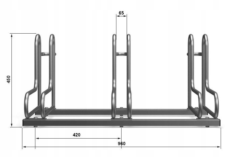 STOJAKI ROWEROWE NA ROWERY ROWER RAD 3 OCYNK
