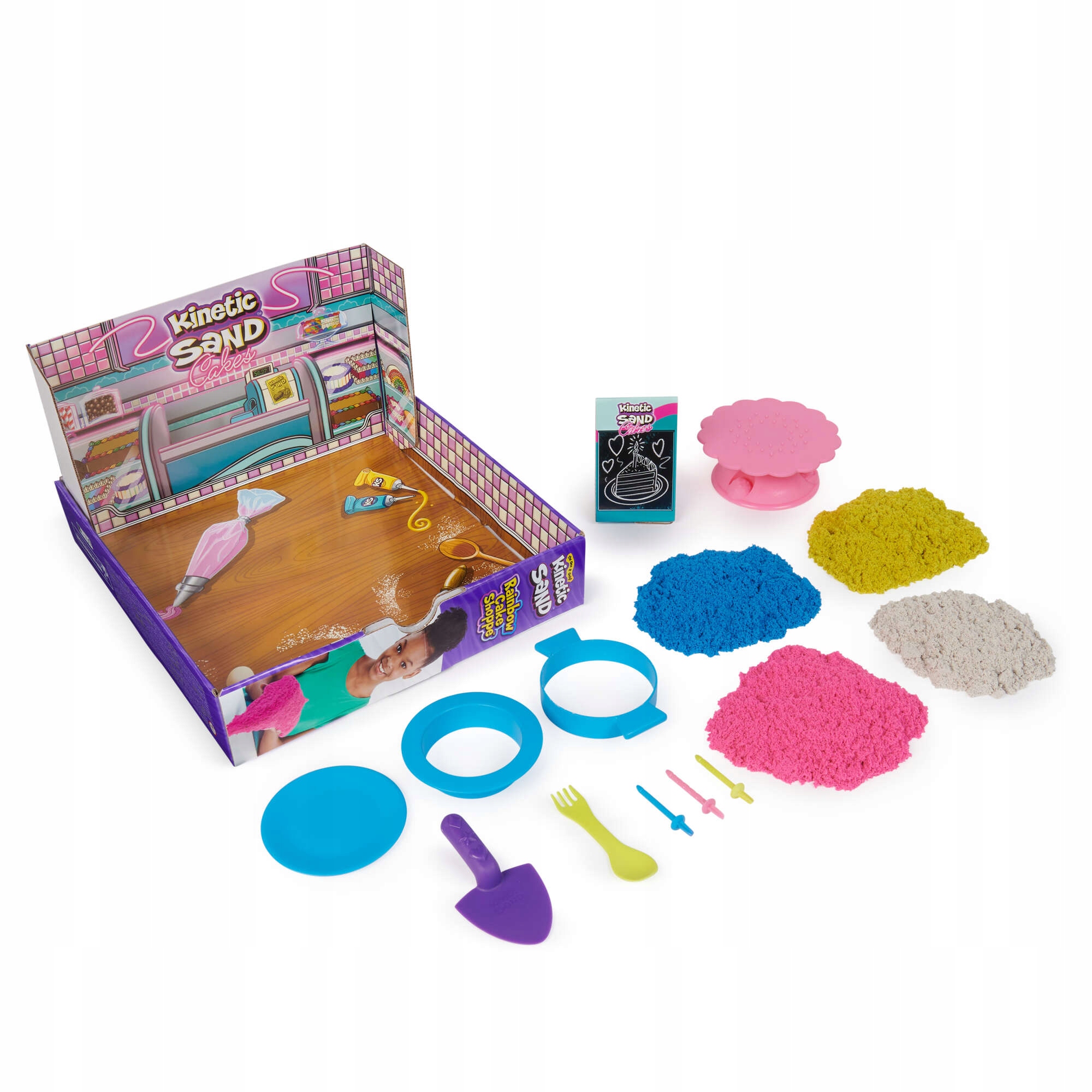 Spin Master kinetic sand cukierninė ir krautuvėlis
