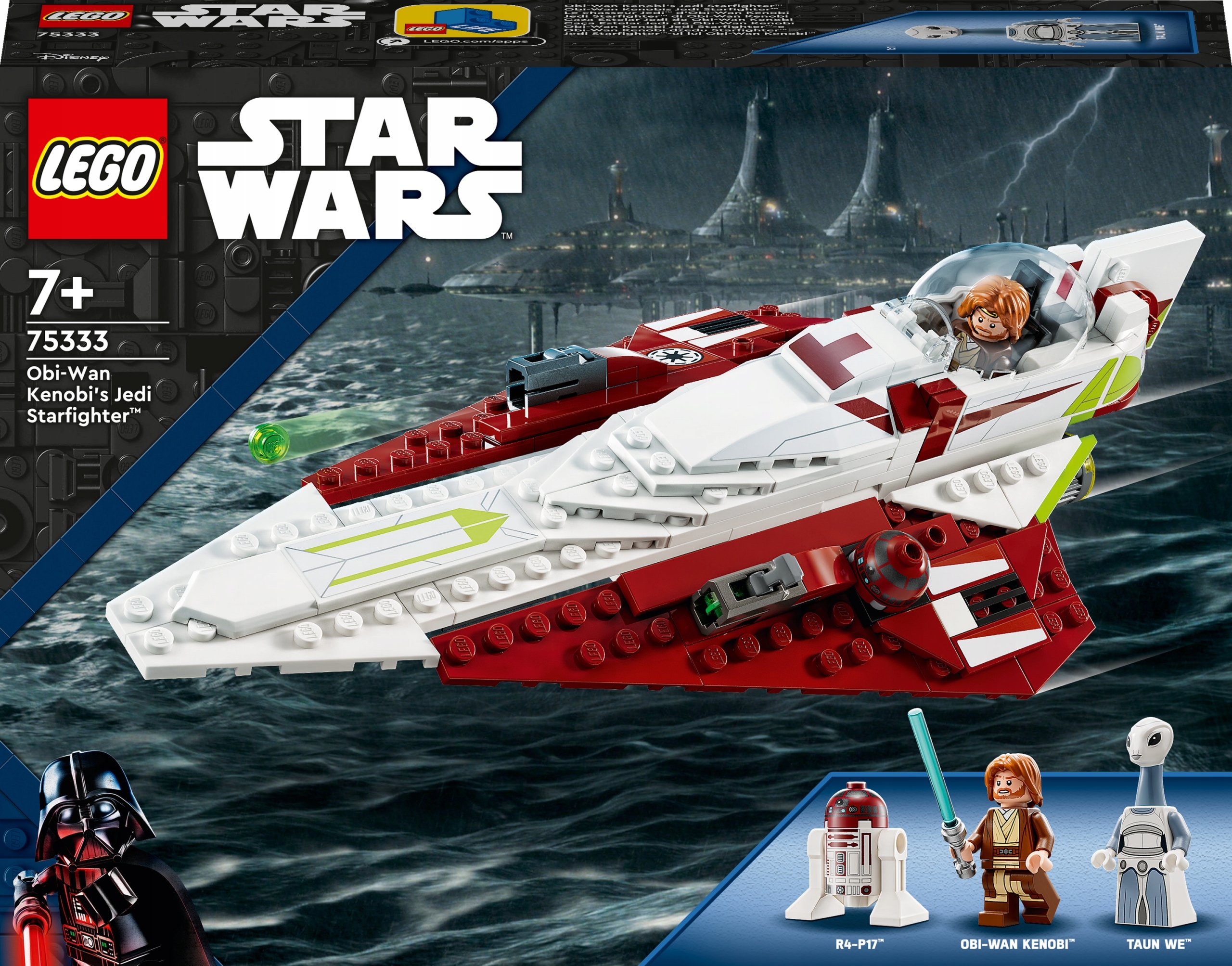LEGO – Žvaigždžių karai Obi-Wan's Jedi Fighter 75333