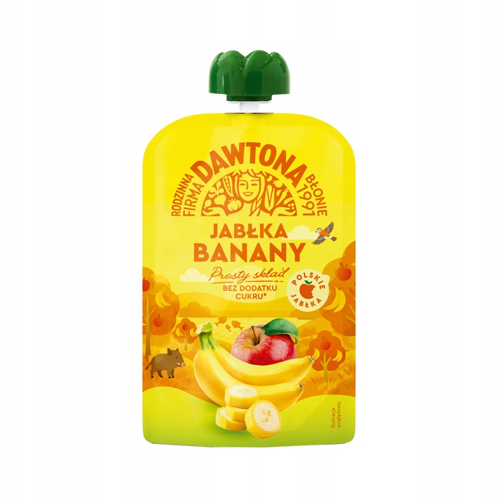 Dawtona vaisių deserai be cukraus 12x100 g