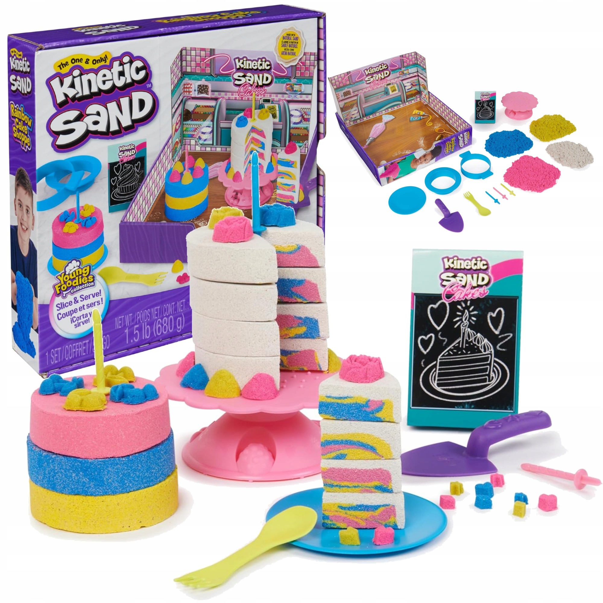 Spin Master kinetic sand cukierninė ir krautuvėlis