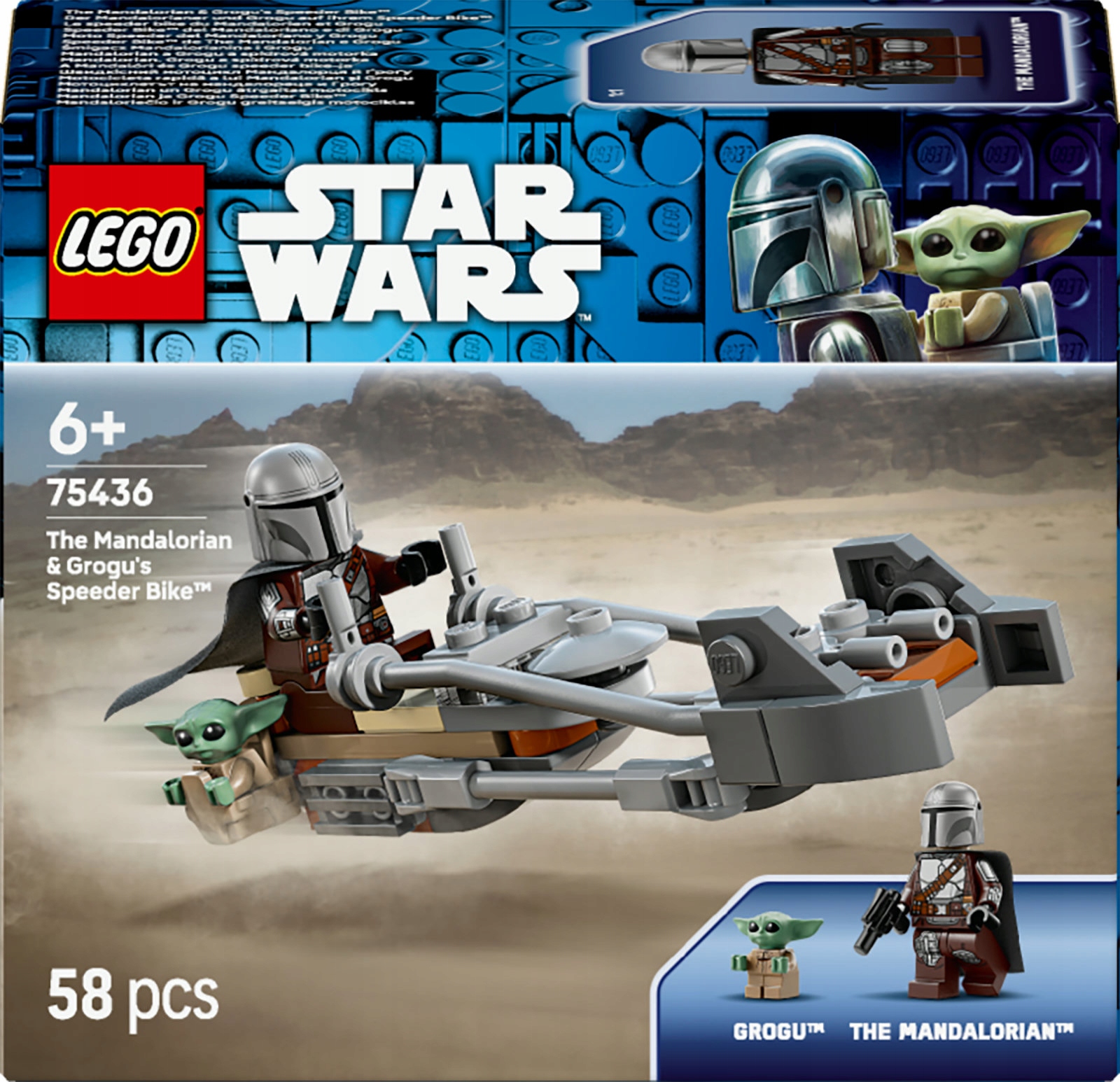 LEGO Star Wars 75436 Mandalorianino śmigacz