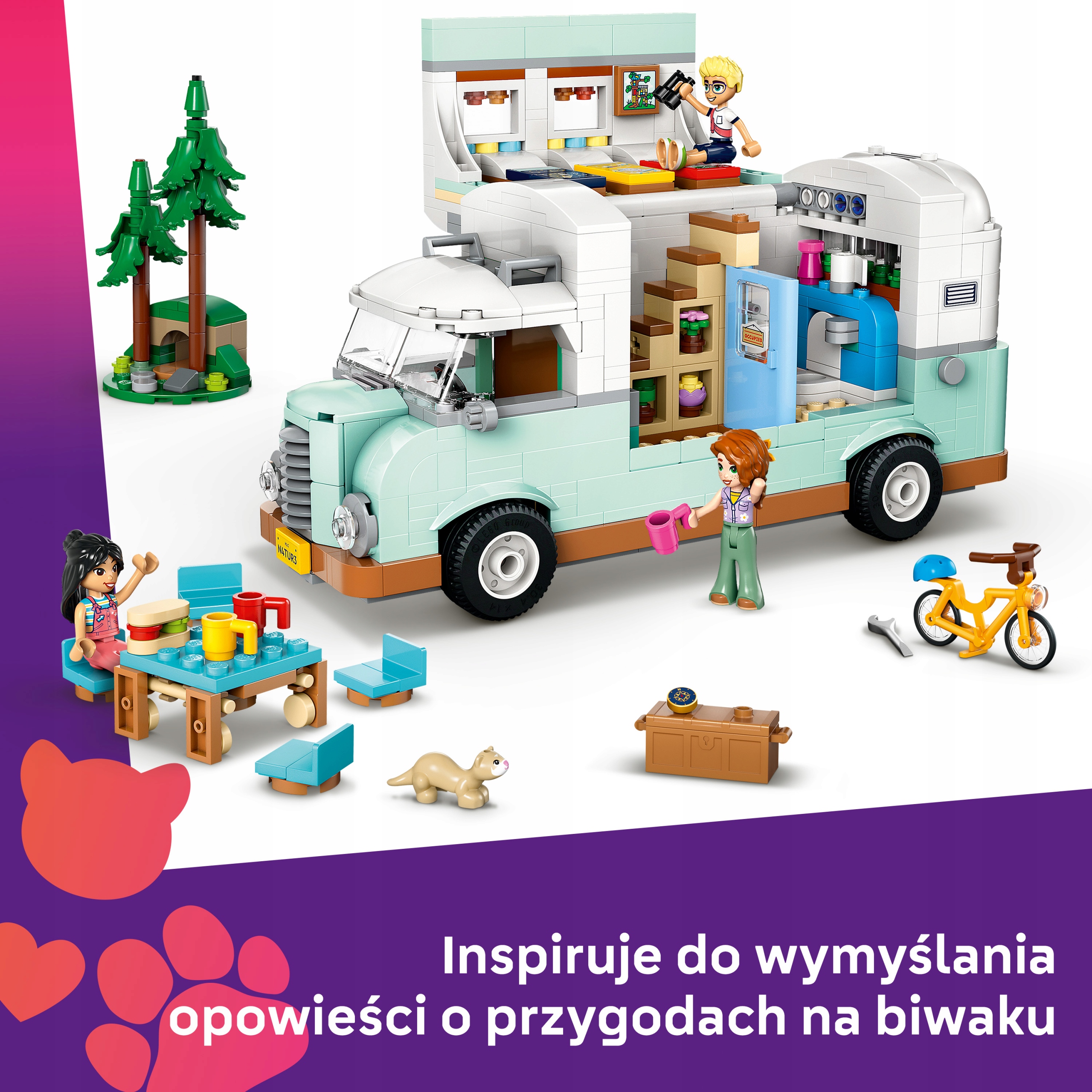 LEGO Friends Friends Camper Adventure 42663