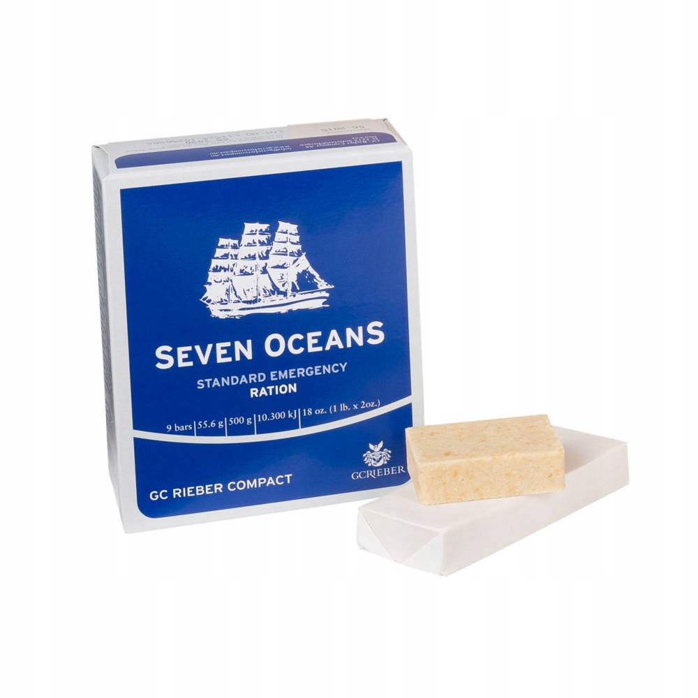 Seven Oceans nedirti maistiniai racijai 500 g, 2500 kcal