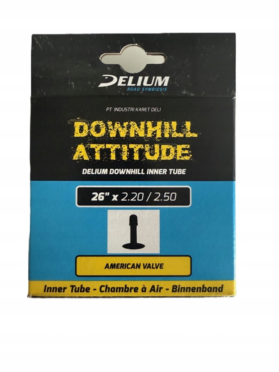 Deli Tire dviračio kamera 26x2,20–2,50 AV 35mm